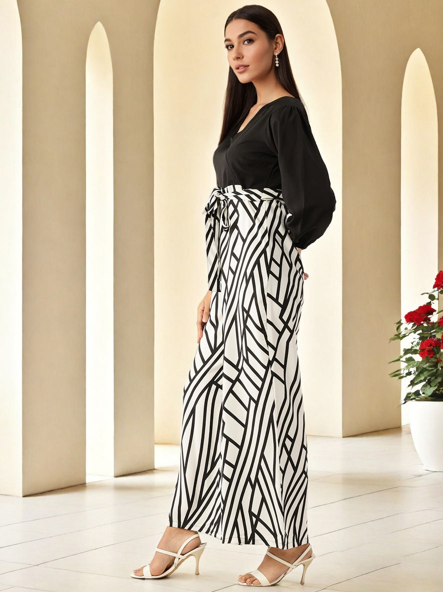 Women Printed Shirt Trousers Co Ords